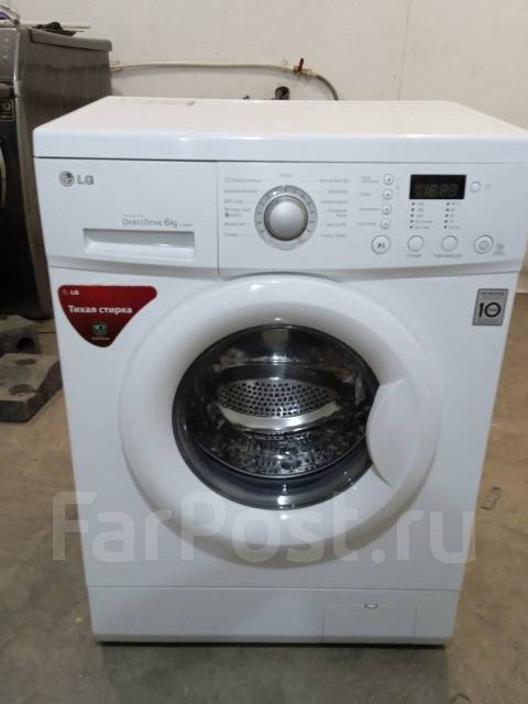 Стиральная машина LG Direct Drive 6 kg, LG, 6,0 кг, б/у, в наличии ...
