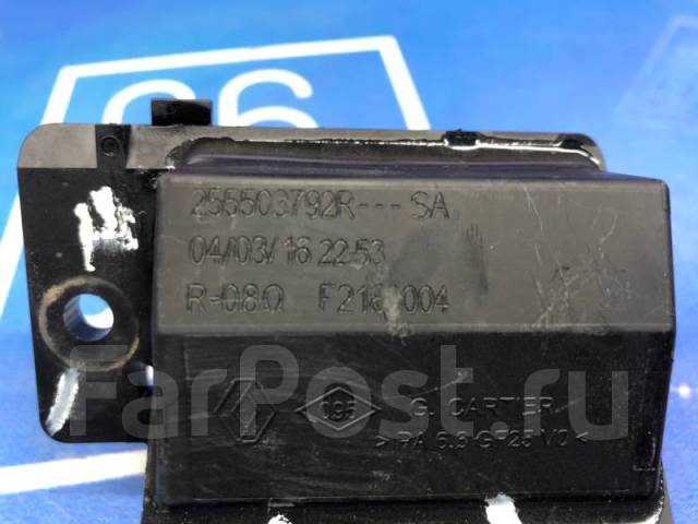 Резистор вентилятора Renault Sandero Stepway 2016 255503792R 5S K4M ...