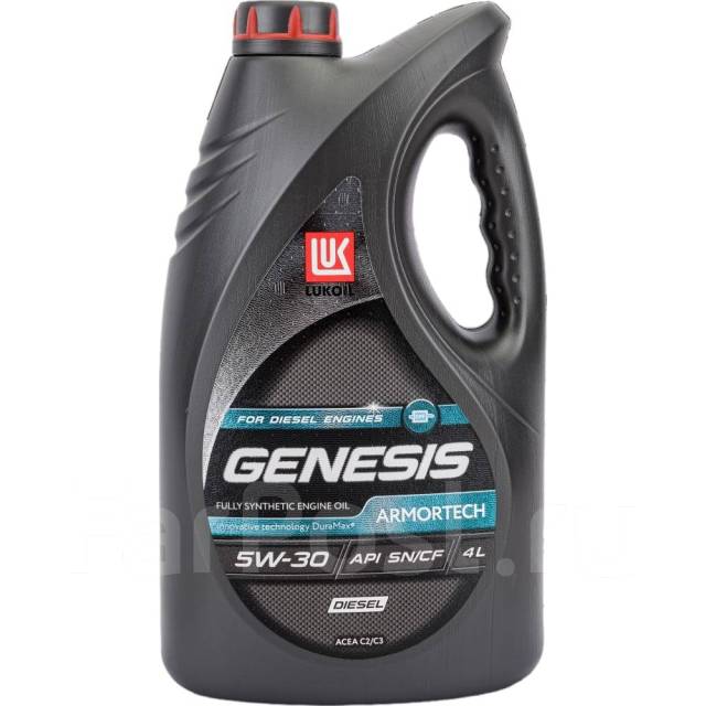 Лукойл Genesis Armortech Diesel 5W-30, синтетическое, 4,00 л. SF, SN ...