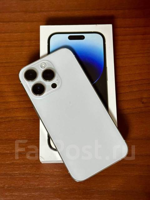 iPhone 14 Pro, 256, 6.10", белый, б/у, в наличии. Цена: 78 000₽ в ...