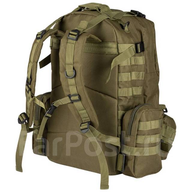 Рюкзак туристический Ecos BL002 влагозащищенный, 55 х 45 х 15 см, 55 ...