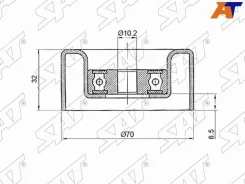 ����� ���������� ����� SAT ST-16604-31010 ST1660431010 ����