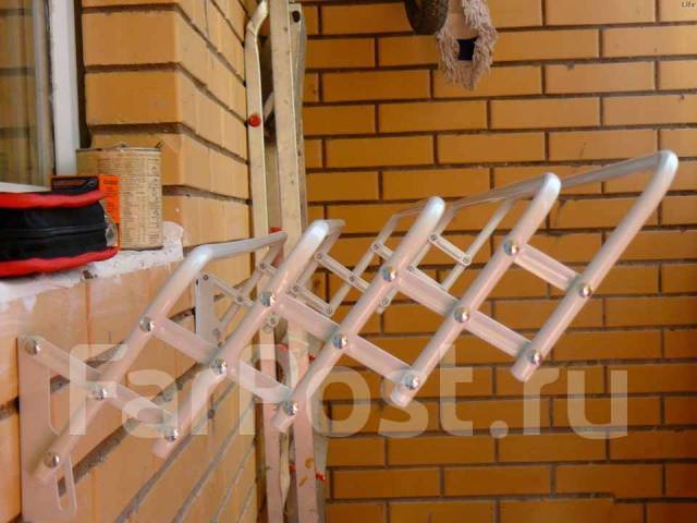 Уличная сушилка для белья в лоджию, за балкон во Владивостоке