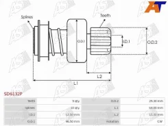 ������� Toyota Vitz 99-05 / Echo 99-05 SD6132P SD6132P ����
