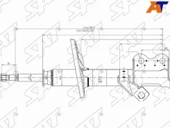 ������ ST-48520-12390, ����� ST4852012390 ����