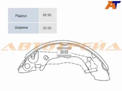 ������� ��������� ���������� HI-Q/Sangsin Brake SA046 SA046 ����