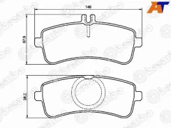 ������� ��������� Brembo P 50 132, �������� P50132 ����