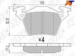 ������� ��������� (�����) Mercedes-Benz V-Class 96-03 / Vito 96-03 SAT ST-A0034200220, ������ STA0034200220 ����