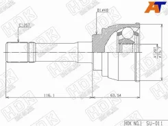 ���� (�������/ ��������) Suzuki Escudo 97-00 / Grand Vitara 97-05 SU-011, �������� SU011 ����