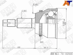 ���� (�������/ ��������) Lexus RX 03-09 / Toyota Camry 01-17 TO-102A48, �������� TO102A48 ����