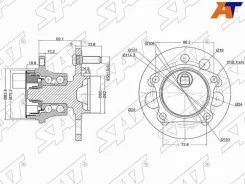 ��������� ���� ST-42450-44010, �����/������ ������ ST4245044010 ����