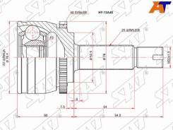  (/ ) Hyundai Solaris 10-17 / Kia Rio 05-17 / Hyundai Accent 11-17 / i30 07-10 HY-13A48,  HY13A48 