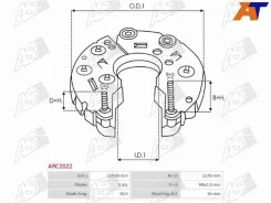 ������� ���� Nissan Almera 95-06 / Murano 02-08 AS-PL ARC2022 ARC2022 ����