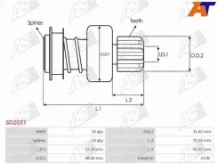 ������� Audi A3 96-03 / Volkswagen Golf 97-06 SD2037 SD2037 ����