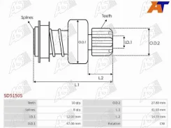 ������� Mitsubishi ASX 10- / Lancer 07-17 SD5150S SD5150S ����