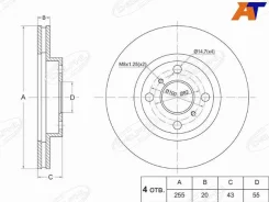 ���� ��������� (�������) Toyota Probox 02-14 / Succeed 02-14 BG3520, �������� BG3520 ����