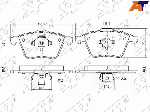   () Ford Focus 04-11 / Mazda 3 06-13 / Ford C-MAX 03-10 ST-28-0155,  ST280155 