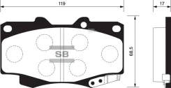������� ����. ���. Toyota Sangsin Brake SP1375 SP1375 ����