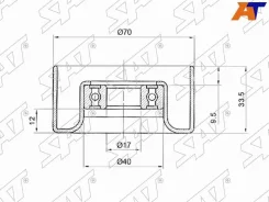 ����� ���������� ����� SAT ST-16603-75010 ST1660375010 ����