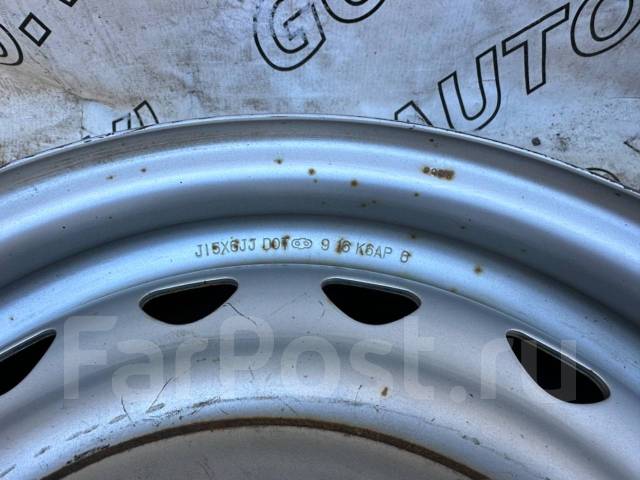 Штампованный диск Toyota R15 4x100 4х114.3 ЦО: 67.1 мм, 15", 1 шт ...