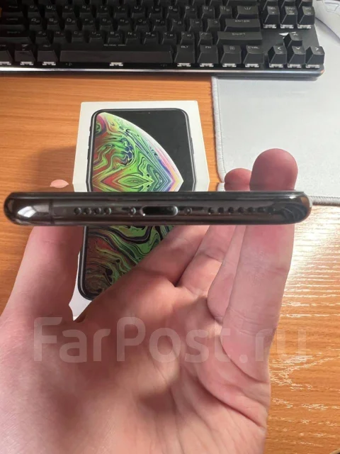 Apple iPhone Xs Max. �/�, 64 ��, ������, 4G LTE, Dual-SIM, ����������, NFC ����