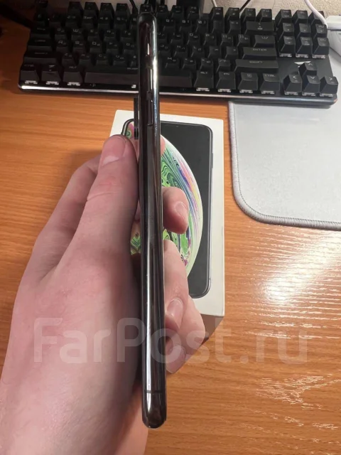 Apple iPhone Xs Max. �/�, 64 ��, ������, 4G LTE, Dual-SIM, ����������, NFC ����
