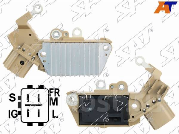 Реле-регулятор напряжения Toyota Hiace, Toyota Hiace #H10# #11# #H17#-# ...
