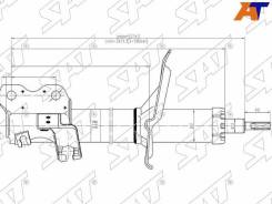 ������ �������� Nissan Bassara 99-03 / Cefiro 98-03 (������) ST-54302-2Y985, ������ ST543022Y985 ����