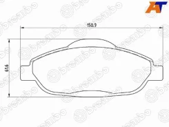 ������� ��������� Brembo P 61 101, �������� P61101 ����