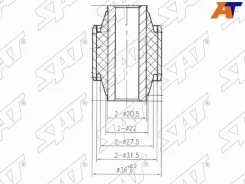 ����������� ����� SAT ST-55157-AR000 ST55157AR000 ����