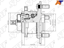 ��������� ���� ST-42450-42040, �����/������ ������ ST4245042040 ����