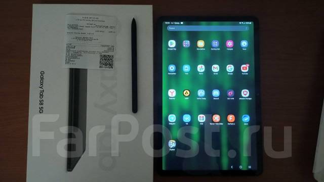 Флагманский планшет Samsung Galaxy S8. 8/128.5G, 11 дюймов, Android, б ...