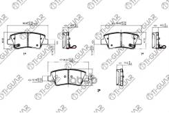   /  / /Ti-Guar  Hyundai Solaris 2010- Kia Ceed 2012- Rio 2011-; Tg-0525C; (Tg0525 Sp1851 Gdb3494) 583023Za00 5830...