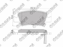 ��������� ������� /������ �������� 4�� /������������ /TI-GUAR ��� Toyota Corolla 2006-2019 Auris 2006-2018; TG-1835 TG-1835C D2299M FDB4048 PN1835 044...
