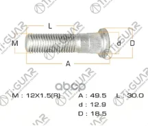 ������� �������� TI-GUAR /Kia Ceed 2012- K5 Mazda 3 2003- 5 2005- 6 CX-5 2011- Familia 1998-2004 MPV Premacy 1999-; TG-51752-07000; 0584001 1473166 44...