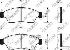 ��������� ������� �������� /�������� �������� 4�� /TI-GUAR ��� Suzuki Aerio RB21S-2, RH423 2001-2008; TG-9461 PN9461 5581054G11 Ti-Guar ���. TG-9461 T...