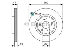 ���� ����. ���. ����. [300x25] 5 ���. Honda CR-V II (RD_) 2.0 07/02-09/06 2.2 CDTI 02/05-09/06 Bosch 0986479R24 0986479R24 ����