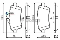 ������� ��������� Mercedes GL X166/ML W166 ������ Bosch 0986494771 0986494771 ����