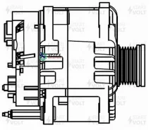 ��������� ��� �/� VAG Tiguan (07-)/Golf VI (06-) 1.4TSI 140A (LG 1854) Startvolt LG1854 LG1854 ����