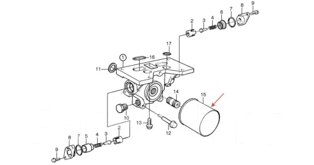 ������ �������� Volvo Penta AD31 ������ 3517857 ����