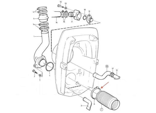 ����� ����� ������� ��� Volvo Penta 872531 ����