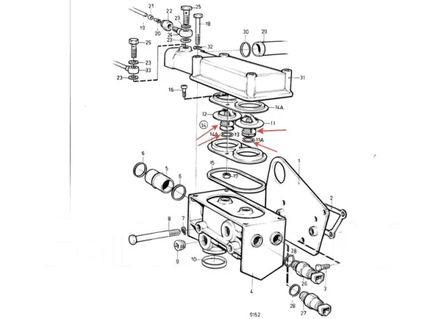 ��������� ��� Volvo Penta 3831424, 467015, 876128, 875849, 273952 81�C, ��� ���������� � �������������� ���������� � ������� ���������� ����