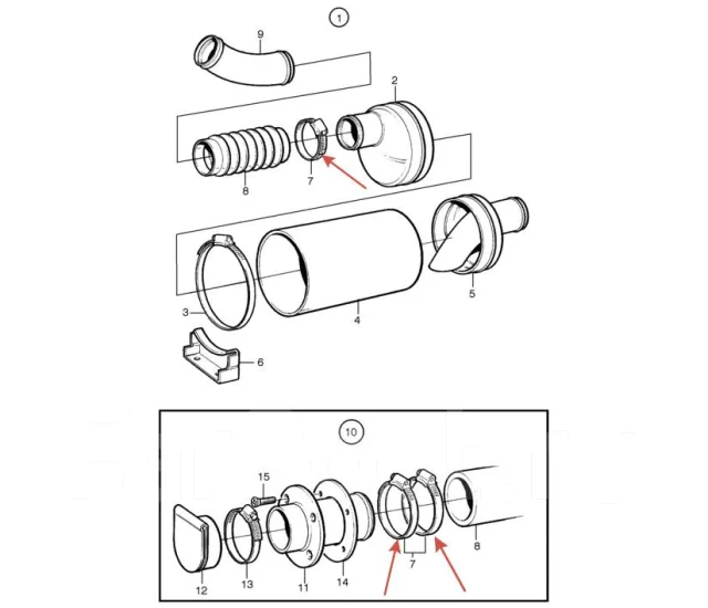 ����� ����� ������� ��� Volvo Penta 853012 ����