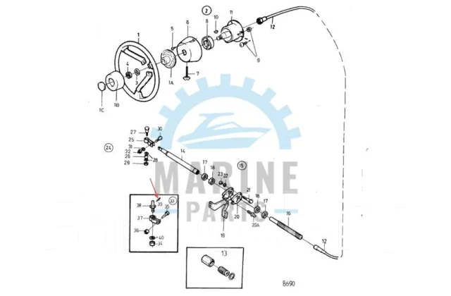 ������ ������������� Volvo Penta 967707 ����