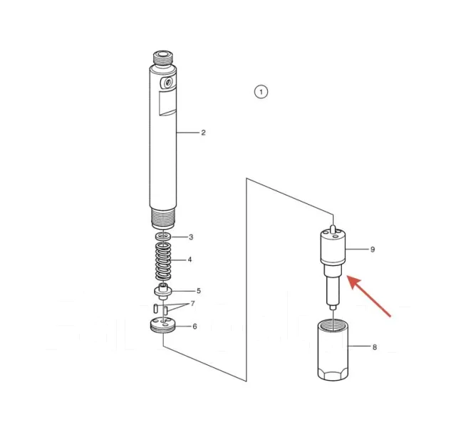 ����������� 0433171281 (DLLA145P394) ��� Volvo Penta, Bosch AD31, AD41 P �����, KAD 42-43. ����