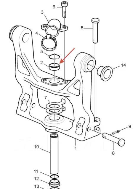 ������ ���������� ����� Volvo Penta DPH 3862217 ����