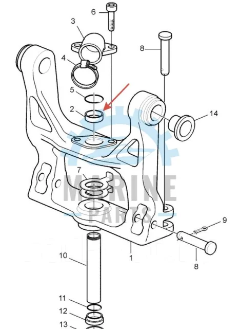 ������ ���������� ����� Volvo Penta DPH 3862217 ����