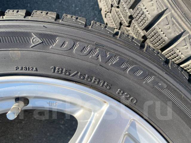 185/55 R15 Dunlop DSX2 литые диски 4х100 (K40-1503), 15", 1 шт, 185 мм ...