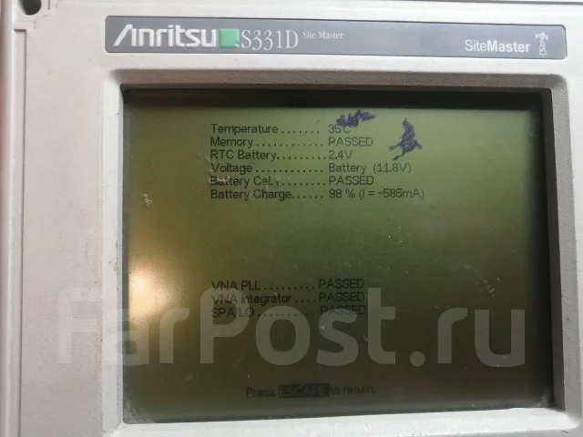 ���������� ���, ���������� ���. Anritsu S331D Site Master ����