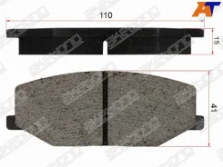 ������� ��������� Akebono AN-129K, �������� AN129K ����